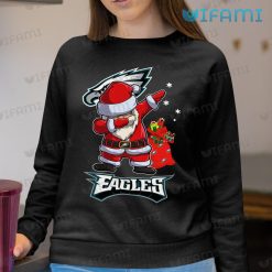 Philadelphia Eagles Shirt Santa Claus Sack Christmas Eagles Sweatshirt