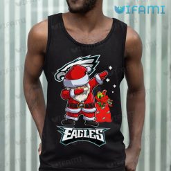 Philadelphia Eagles Shirt Santa Claus Sack Christmas Eagles Tank Top