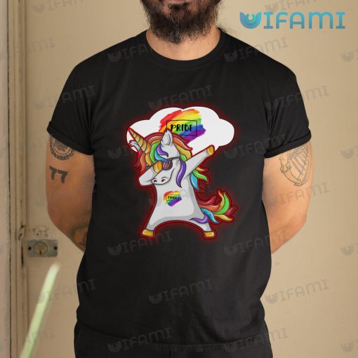 Pride Shirt Unicorn Dabbing In Sunglasses Pride Gift