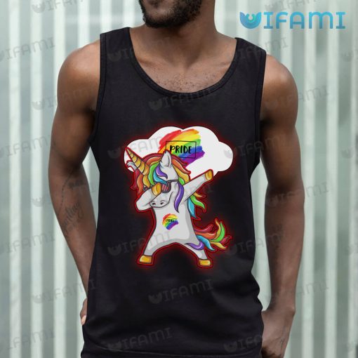 Pride Shirt Unicorn Dabbing In Sunglasses Pride Gift