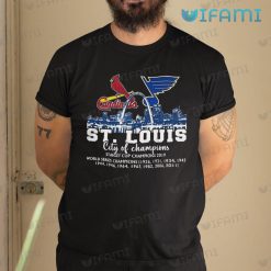 STL Blues Shirt Cardinals City Of Champions St Louis Blues Gift