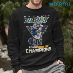 STL Blues Shirt Groot Hug Stanley Cup Champions 2019 St Louis Blues Sweashirt