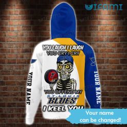 St Louis Blues Hoodie 3D Achmed You Cry I Cry Personalized St Louis Blues Present Back