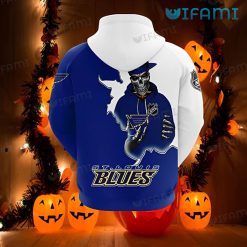 St Louis Blues NHL Men's '47 Brand Lacer Hooded Jersey