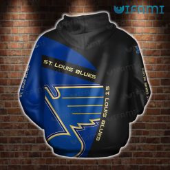 St Louis Blues Hoodie Men Big Logo St Louis Blues Present Back
