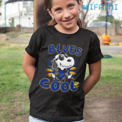 St Louis Blues Shirt Cool Snoopy Woodstock St Louis Blues Kid Shirt