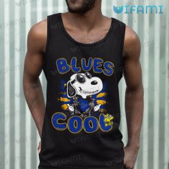 St Louis Blues Shirt Cool Snoopy Woodstock St Louis Blues Tank Top