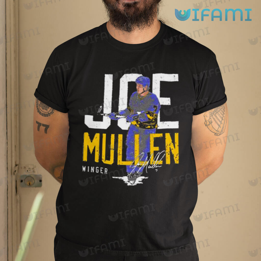 St Louis Blues Shirt Joe Mullen Winger Signature St Louis Blues