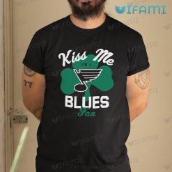 St Louis Blues Shirt Kiss Me Im A Blues Fan St Louis Blues Gift