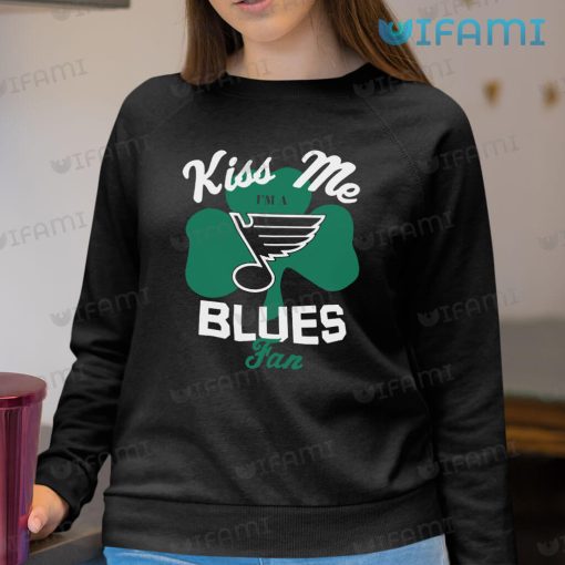 St Louis Blues Shirt Kiss Me I’m A Blues Fan St Louis Blues Gift