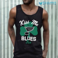 St Louis Blues Shirt Kiss Me Im A Blues Fan St Louis Blues Tank Top