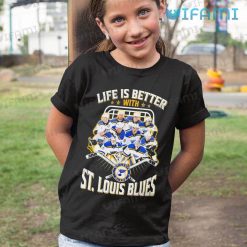 St Louis Blues Shirt Life Is Better With St Louis Blues Kid Shirt