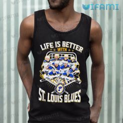 St Louis Blues Shirt Life Is Better With St Louis Blues Tank Top