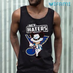 St Louis Blues Shirt Mickey Mouse Hey Haters St Louis Blues Tank Top