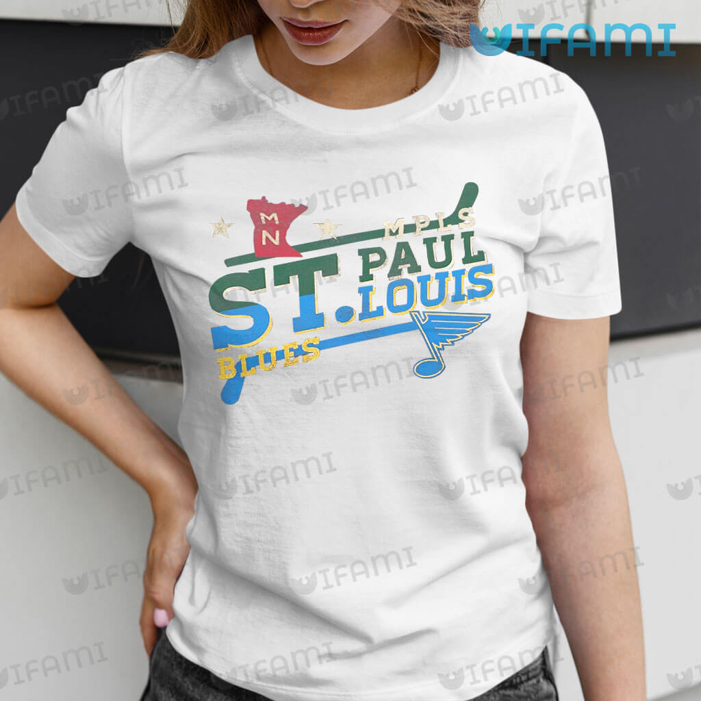 St Louis Blues Shirt Minnesota Wild 2022 NHL Winter Classic St Louis Blues Gift