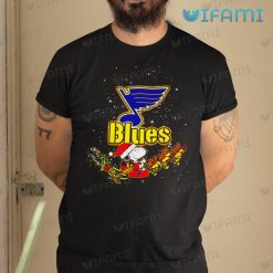 St Louis Blues Shirt Snoopy Woodstock Christmas St Louis Blues Gift