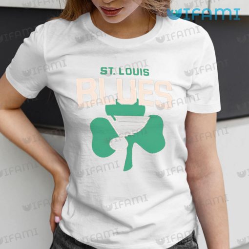 St Louis Blues Shirt St Patrick’s Day Clover St Louis Blues Gift
