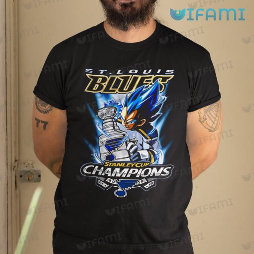 St Louis Blues Shirt Vegeta Stanley Cup Champions St Louis Blues Gift