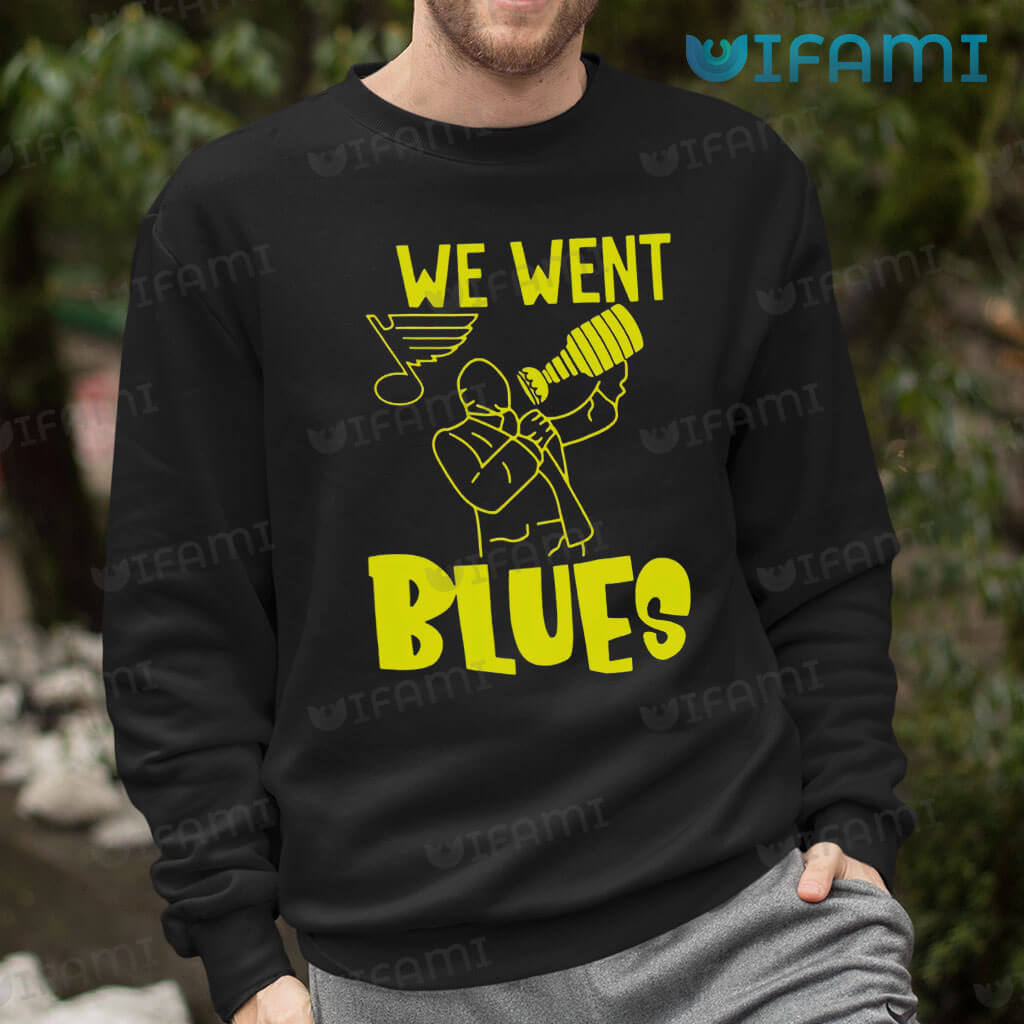 Vintage 90s St. Louis Blues NHL Single Stitch Shirt Size 4XL Blue USA Made  90s