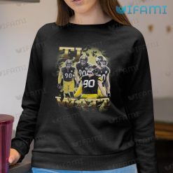 TJ Watt Shirt Emotions Pittsburgh Steelers Sweatshirt
