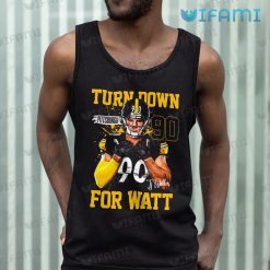 TJ Watt Shirt Turn Down For Watt Signature Steelers Tank Top