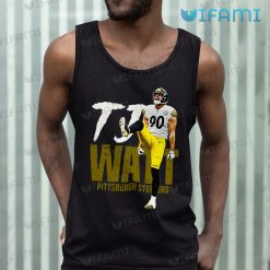 TJ Watt Shirt Yellow Watt Kick Pittsburgh Steelers Tank Top