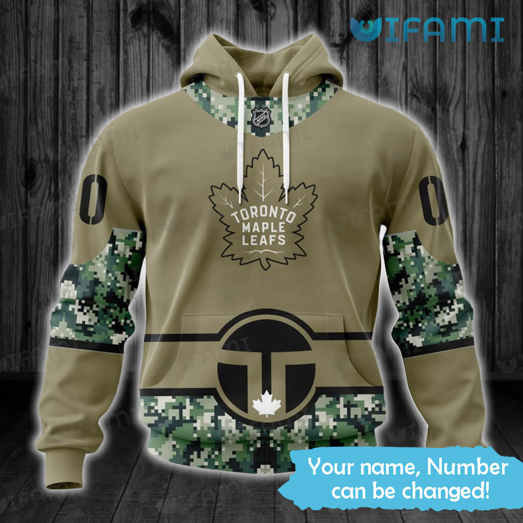 Cozy and Custom: Maple Leafs 3D Camo Hoodie Gift