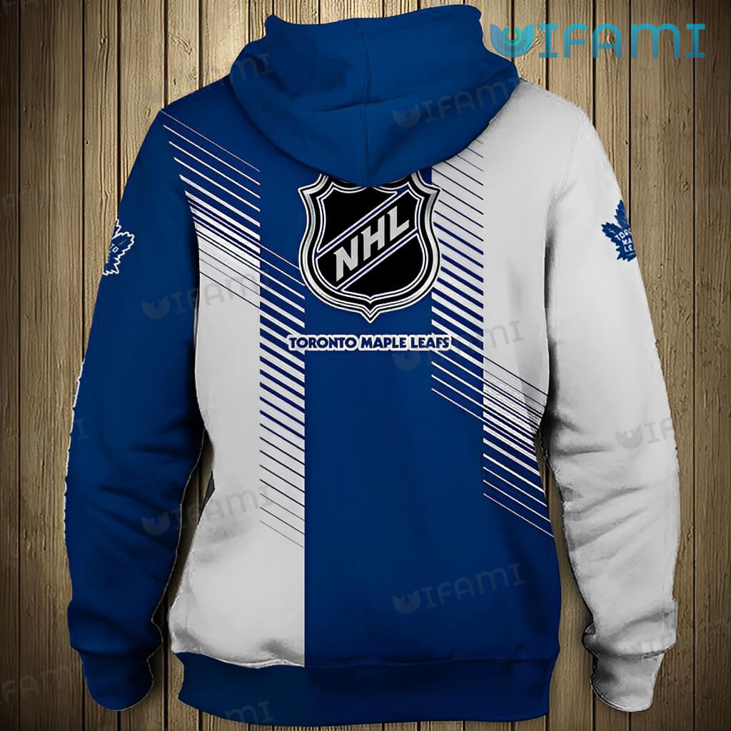 Toronto Maple Leafs Hoodie 3D Zip Hoodie Gift for Fans - Bluefink