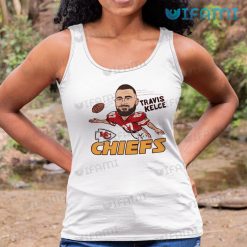 Travis Kelce Shirt Big Head Logo Kansas City Chiefs Tank Top