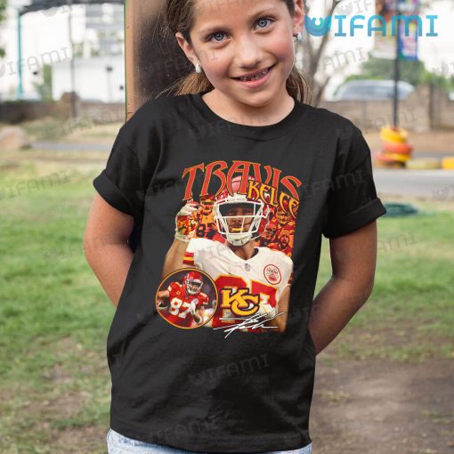 Travis Kelce Shirt Kelce Action And Signature Chiefs Gift