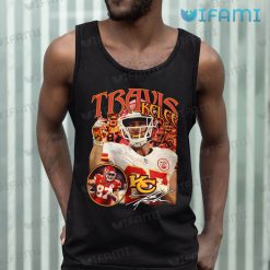 Travis Kelce Shirt Kelce Action And Singanture Chiefs Tank Top
