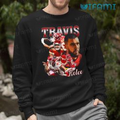 Travis Kelce Shirt Retro Design Kansas City Chiefs Sweatshirt