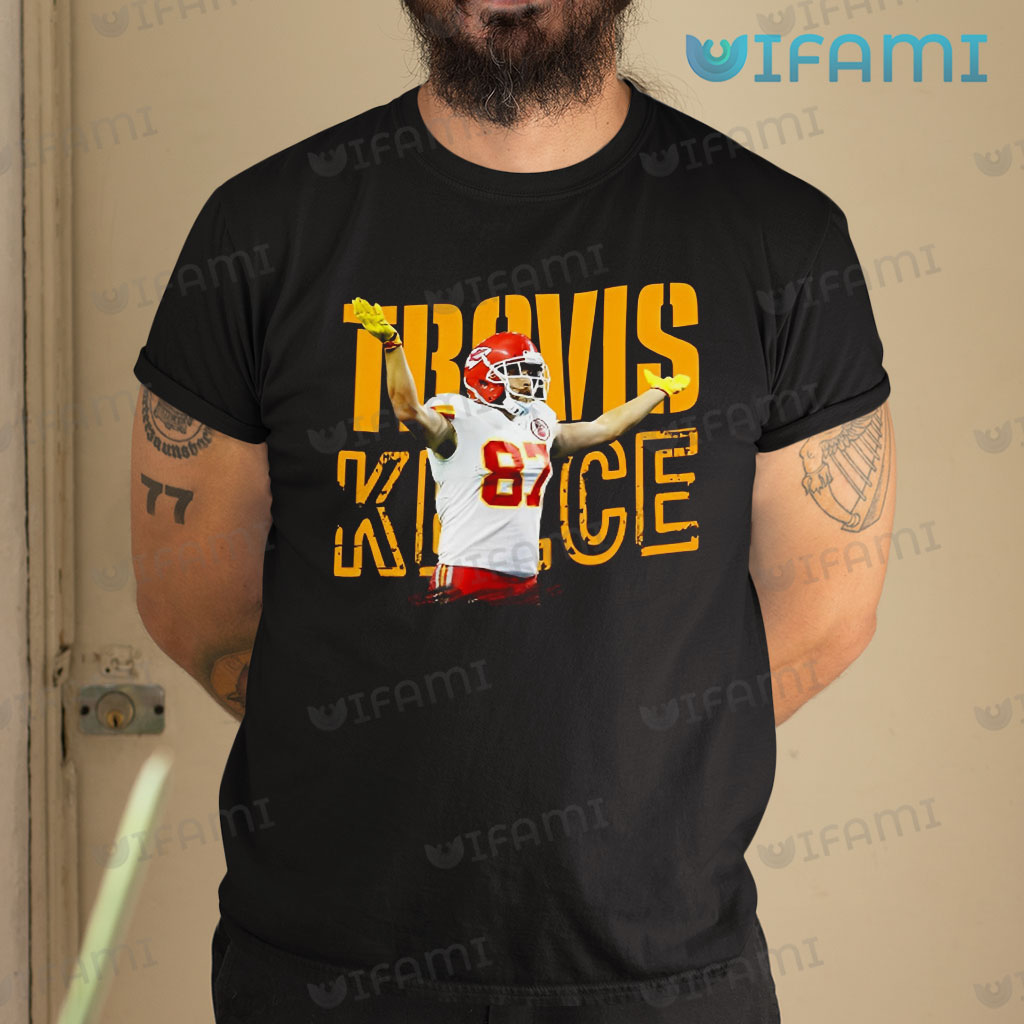 Travis Kelce Shirt Spread Arms Kansas City Chiefs Gift