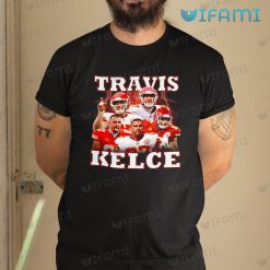 Travis Kelce T Shirt Lightning Strike Kansas City Chiefs Gift