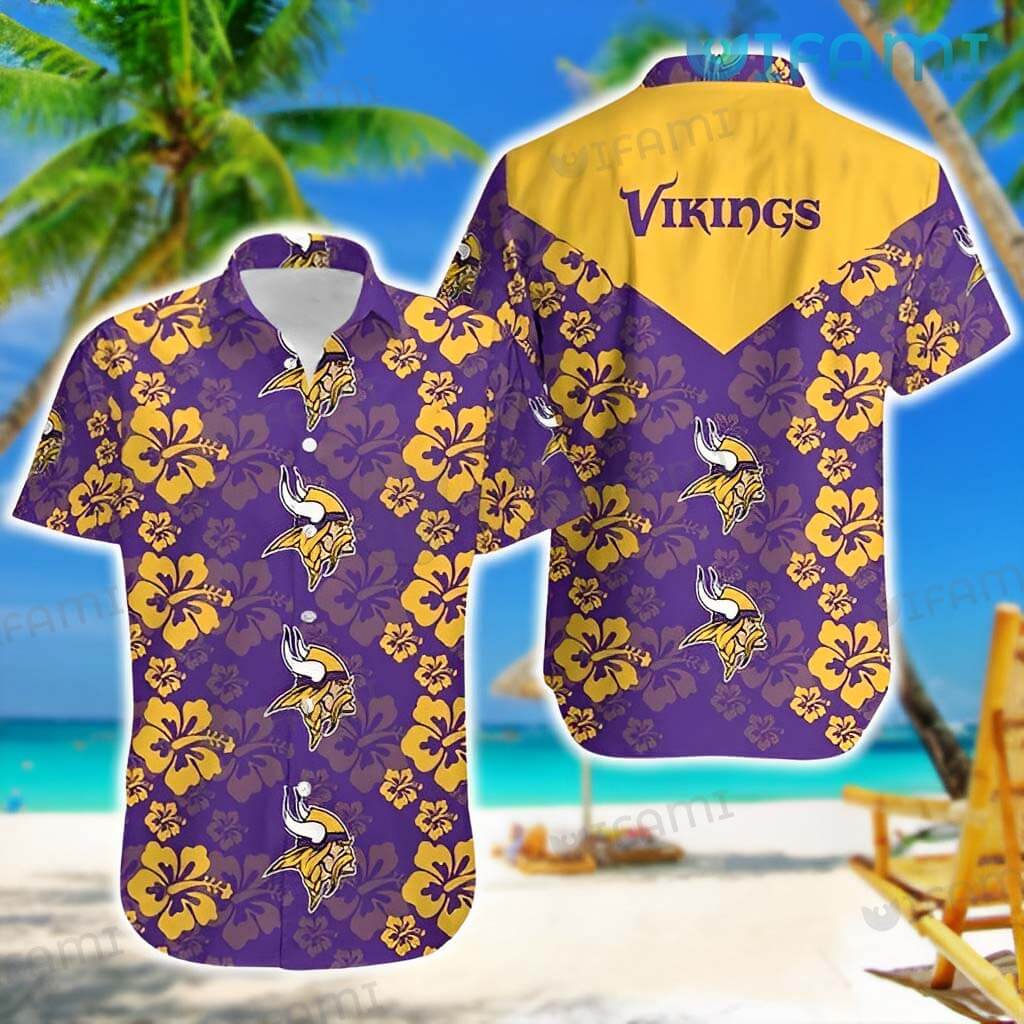 Unleash Your Inner Viking with Our Hibiscus Hawaiian Shirt