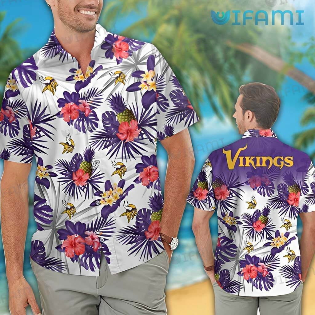 Upgrade Your Summer Style with Vikings Hawaiian Shirt