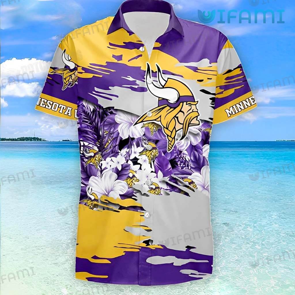Get Ready for Summer with Our Vikings Hawaiian Shirt!