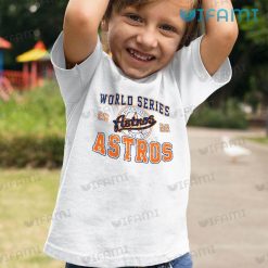 Vintage Astros Shirt World Series 2022 Champions Logo Houston Astros Kid Tshirt