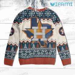 Astros Christmas Sweater Baseball Stitches Star Houston Astros Gift