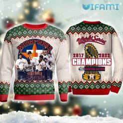 Astros Christmas Sweater Team 2017 2022 World Series Champions Houston Astros Gift