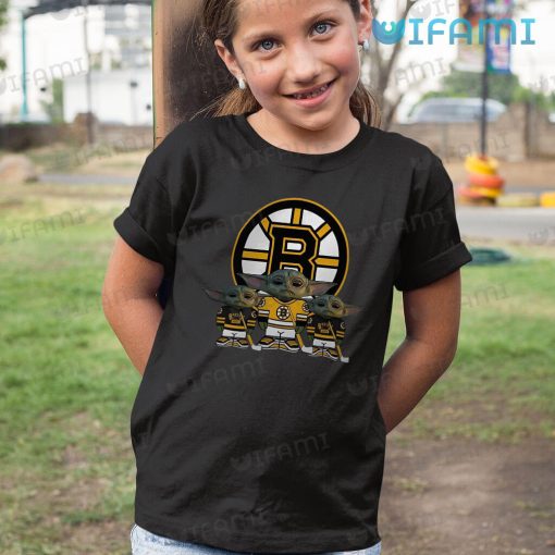 Boston Bruins Shirt Baby Yoda Hockey Team Bruins Gift