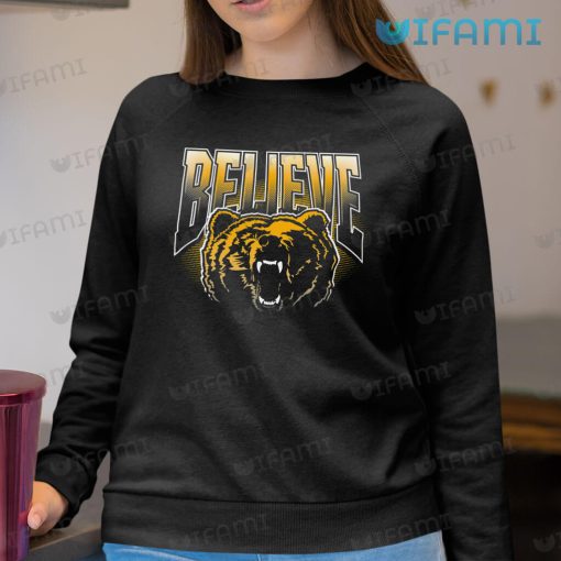 Boston Bruins Shirt Believe Bear Bruins Gift