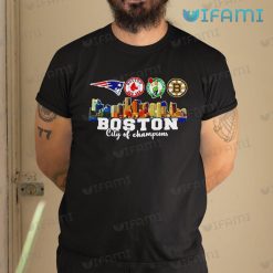 Boston Bruins Shirt Boston City Of Champions Patriots Red Sox Celtics Bruins Gift