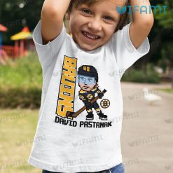 Boston Bruins Shirt David Pastrnak Pixel Art Bruins Kid Shirt