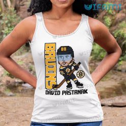 Boston Bruins Shirt David Pastrnak Pixel Art Bruins Tank Top