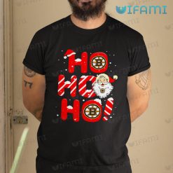 Boston Bruins Shirt Ho Ho Ho Santa Claus Bruins Gift