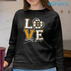 Boston Bruins Shirt Love Bruins Sweashirt