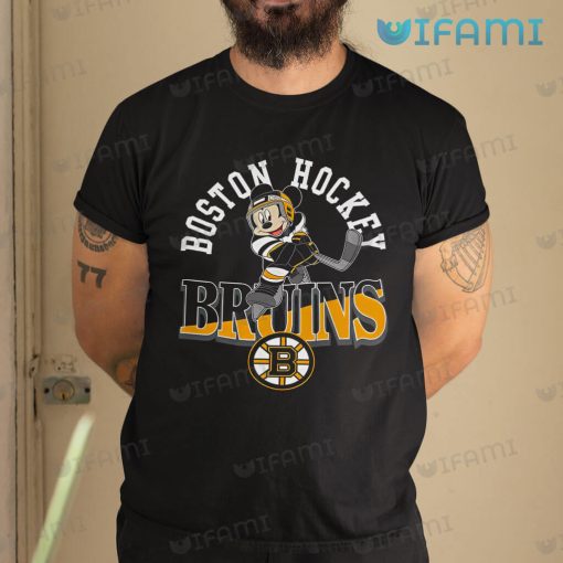 Boston Bruins Shirt Mickey Mouse Hockey Bruins Gift