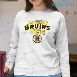 Boston Bruins Shirt My First Bruins Tee Bruins Sweashirt