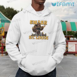 Boston Bruins Shirt Smash Bear Skyline Bruins Hoodie